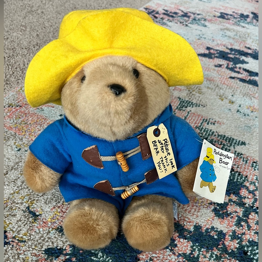 Vintage Paddington Bear Plushie